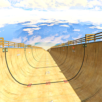 GTA 5 QUEEN MEGA RAMP JUMP MAP